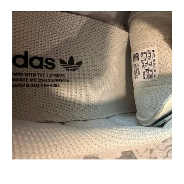 Adidas Superstar Off-White Women’s Size 9 Sneaker H03916 Low Top Shell Toe - Image 7