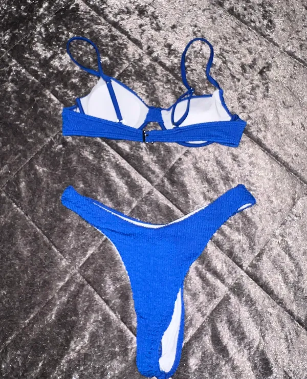 SheIn Blue Bikini - Image 2