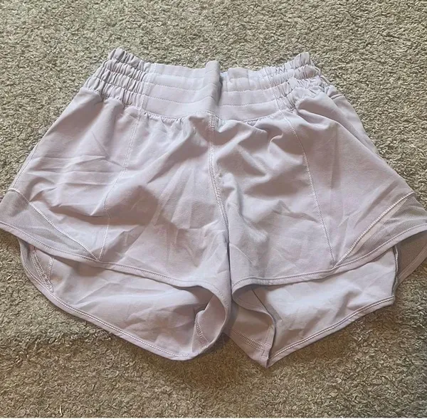Purple Lululemon Hotty Hot Shorts - Image 2