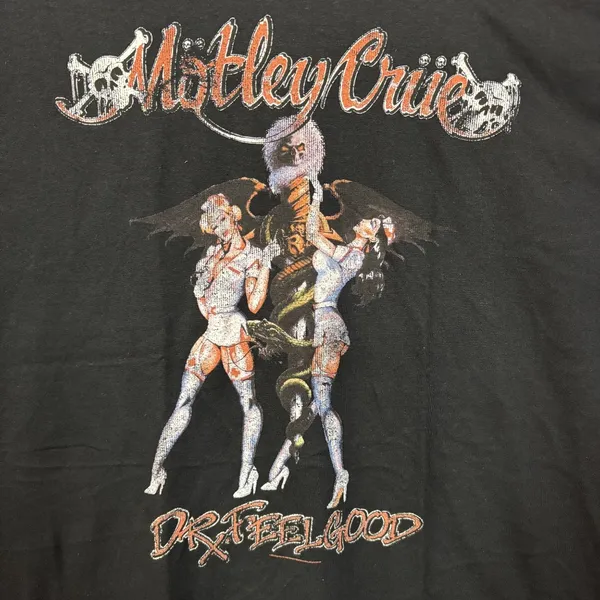 Motley Crue Dr. Feel Good black T-Shirt XL - Image 2