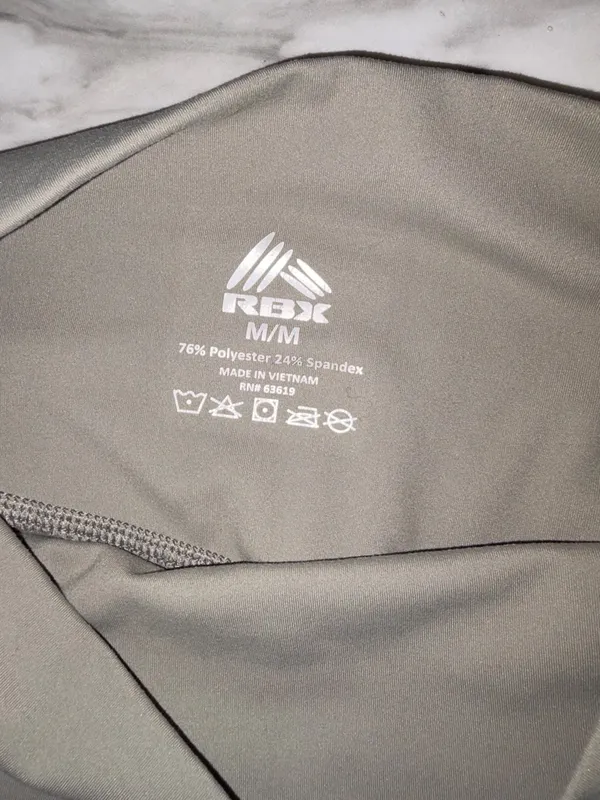 RBX High Rise Athletic Leggings With Pockets Size M - Image 4