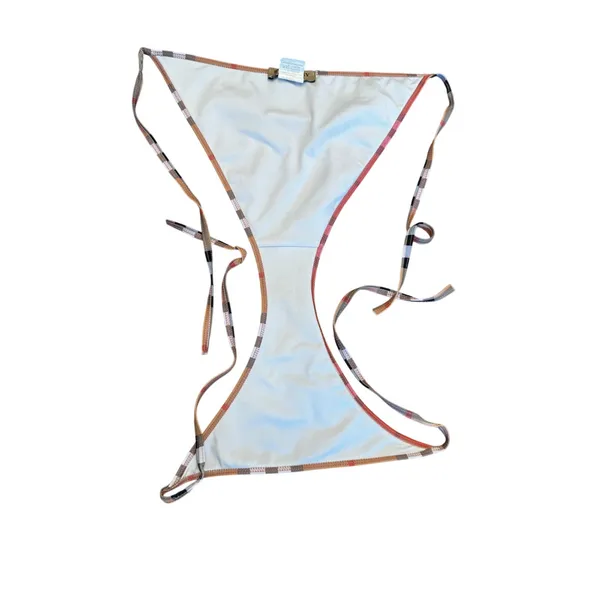 Burberry London England Classic Nova Check Side Tie Bikini Bottom Estimate Small - Image 3