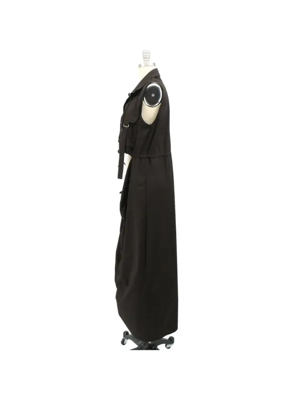 #VDR Viadellerose Forever Young Avant Garde Lagenlook Sleeveless Vest Dress S - Image 6