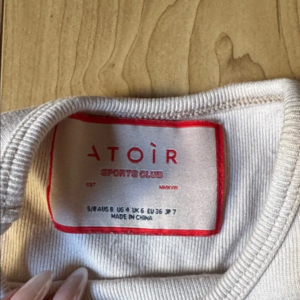 Atoir Cream Tank Top - Image 3