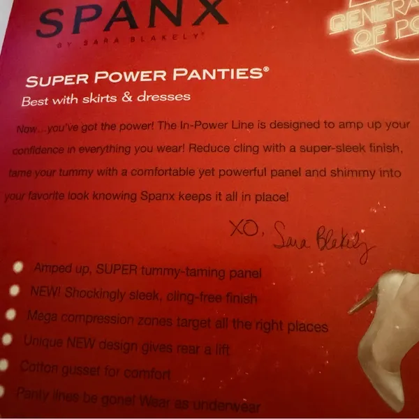 SPANX In-Power Line Super Power Panties,‎ Sz. F, Nude NWT - Image 6