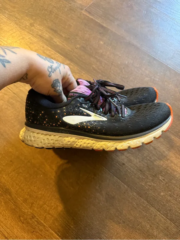 Brooks Glycerin 17 Running Shoes Black Purple Women’s Size 7.5 - Image 5