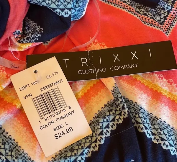 NWT Trixxi Halter Maxi Dress Size L - Image 6