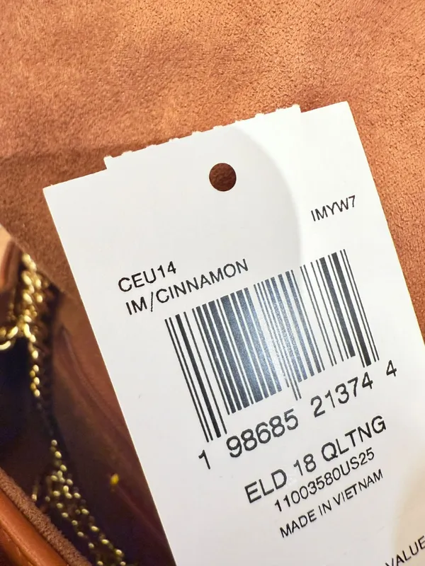 coach Elodie Crossbody Bag 18 With Quilting ceu14 - Image 7