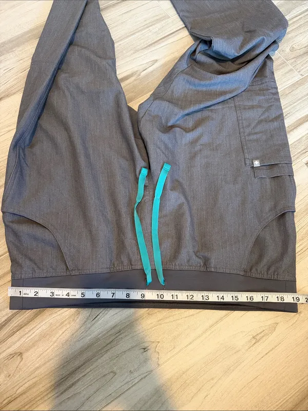 Figs Kade Scrubs Pants Grey XL - Image 5