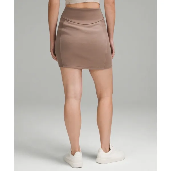 Lululemon Scuba High-Rise Mini Skirt in Taupetastic Size medium - Image 2