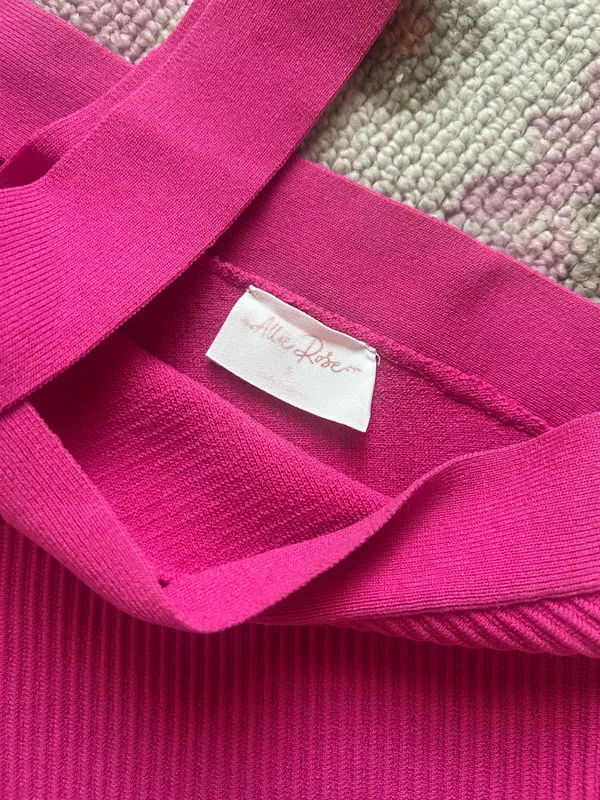 Pink halter boutique top - Image 2