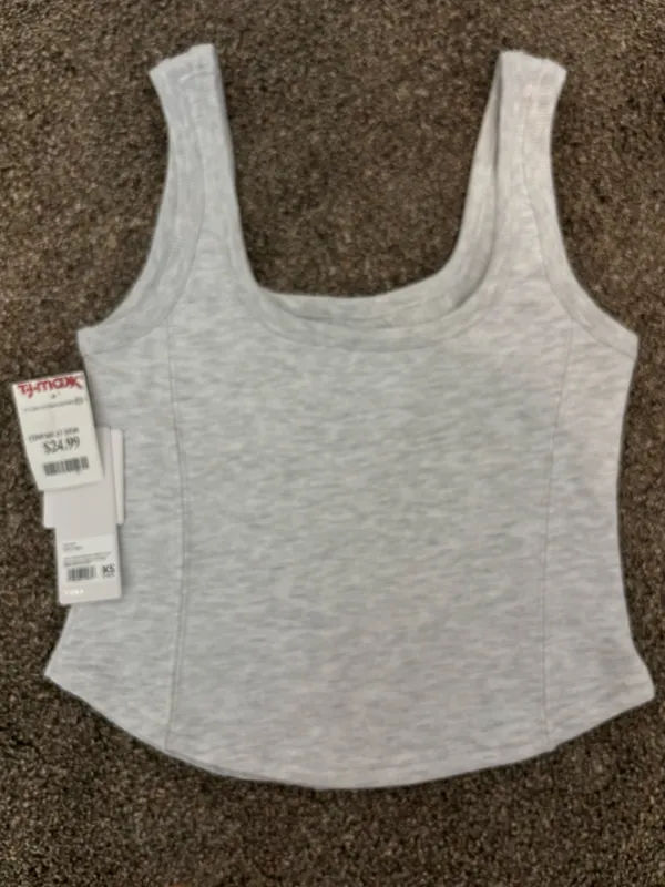 Yogalicious Heather Grey Tank Top - Image 3
