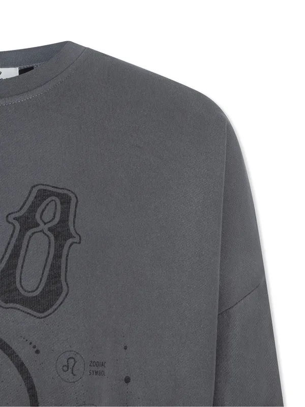 The Laundry Room Leo Zodiac Oversized Pullover Sweatshirt Jumper - Image 5