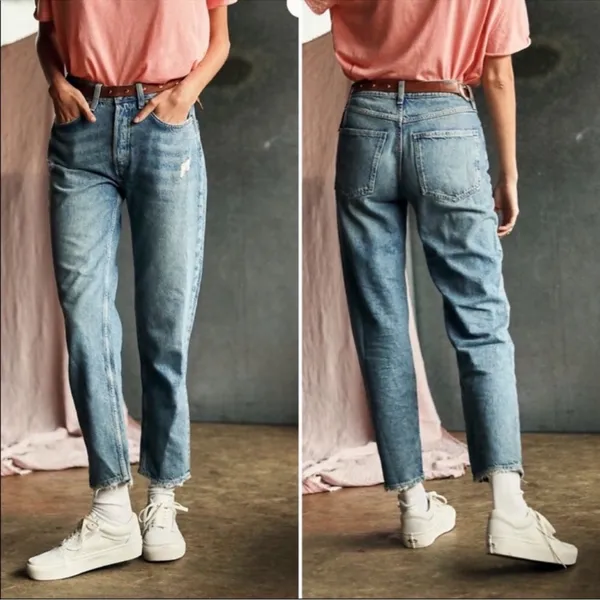 We The Free Free People Fast Times High Rise Mom Jeans in Acadia size 31 $98 - Image 2