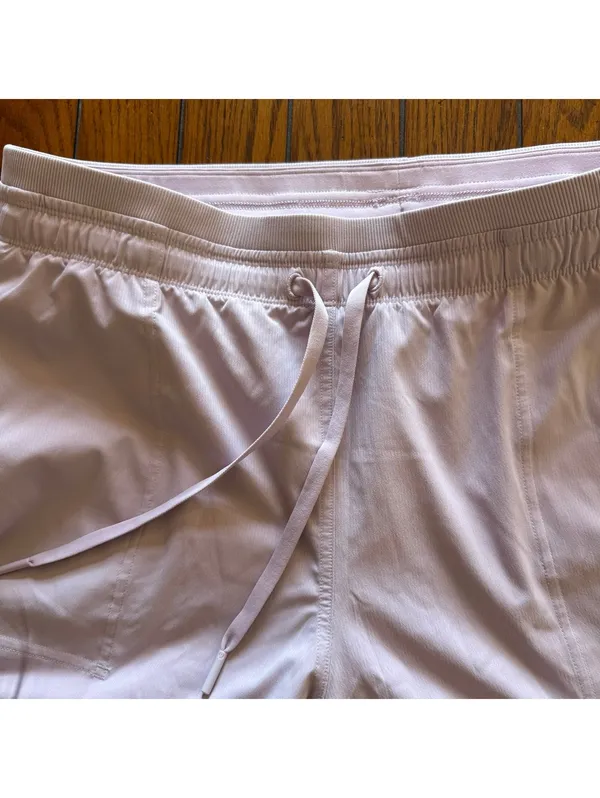 Lululemon Dance Studio High Rise Relaxed Short 3.5” Lilac Play Size XL/12 NWT - Image 6
