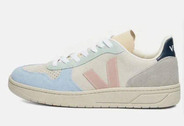 VEJA V-10 Multicolor Natural Babe Sneakers - Image 3
