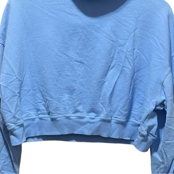 Barstool Chicks Barstool‎ Sports Blue Crop I am Unwell Call Her daddy Hoodie - Image 10