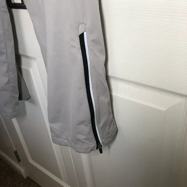 Women’s Black and Grey Nike Reflective Running Pants Size M - Image 9