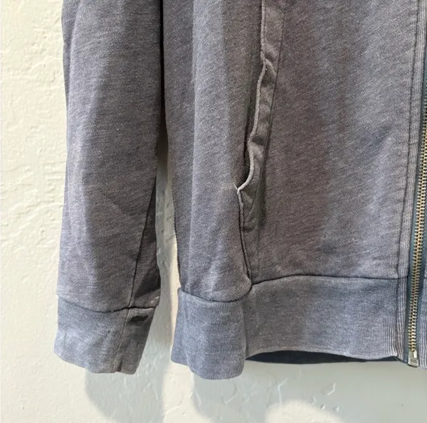 Gap Grayish Blue Zip Up Hoodie - Image 6