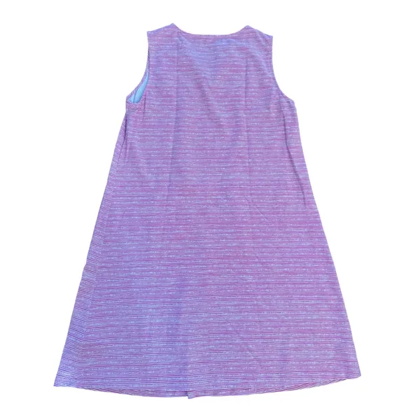 J.McLaughlin Sleeveless Pink‎ Stripe Shift Dress Size M Coastal Chic Resort Wear - Image 2
