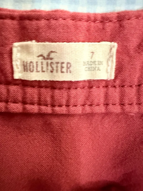 Hollister Suede Faux Skirt size 7 - Image 2