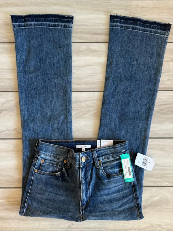 STS Blue Mandy High Rise Released Hem Jean Blue Size 26 NWT STITCH FIX - Image 6