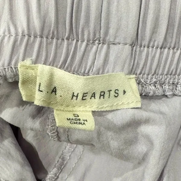 Pacsun LA Hearts Purple Joggers Women’s Small - Image 2