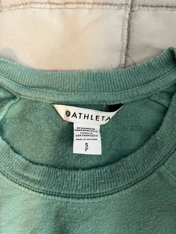 Athleta turquoise green long sleeve - Image 5