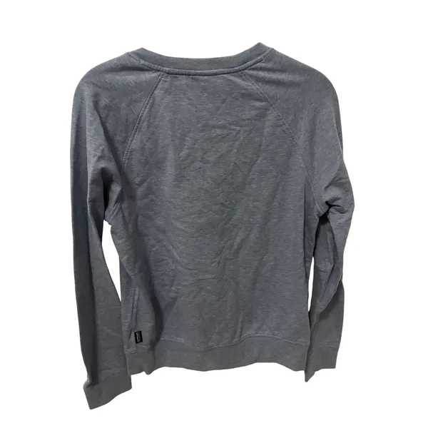 Patagonia Organic Cotton Heather Blue Raglan Pullover Sweatshirt Small - Image 3