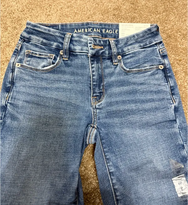 American Eagle next level curvy high waist skinny kick - Image 2