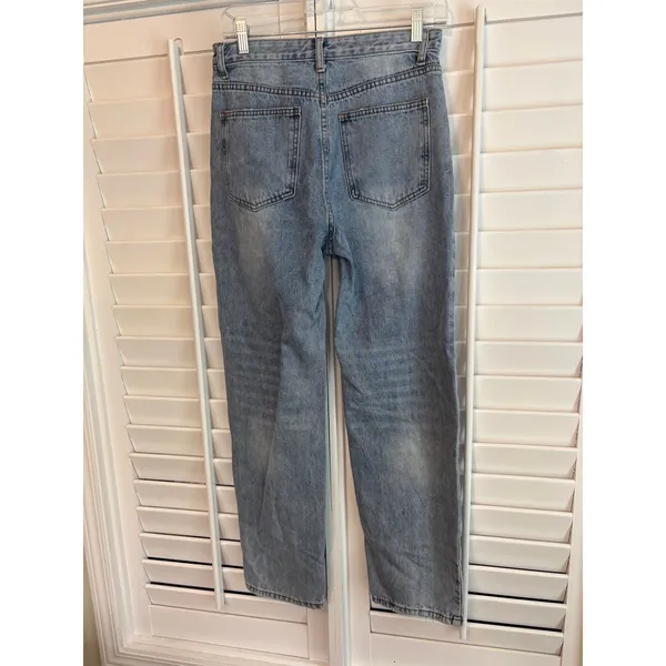 Edikted Crossover‎ Waist Jeans Size Small - Image 2