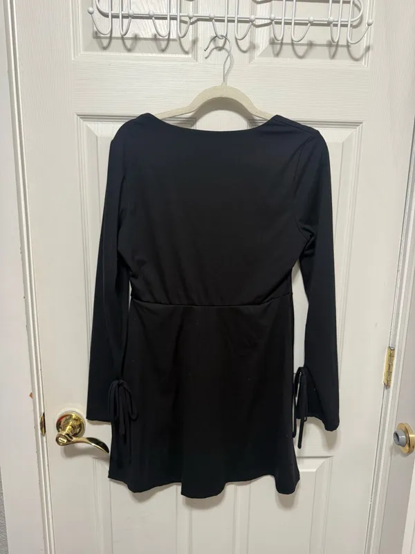Black Amazon Dress Square Neck - Image 2