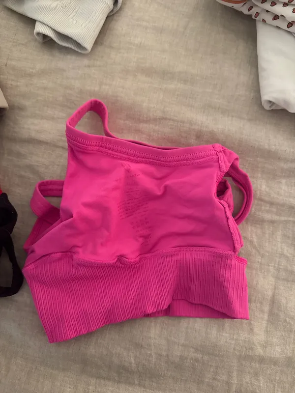 Pink Free People Top Crop - Image 2
