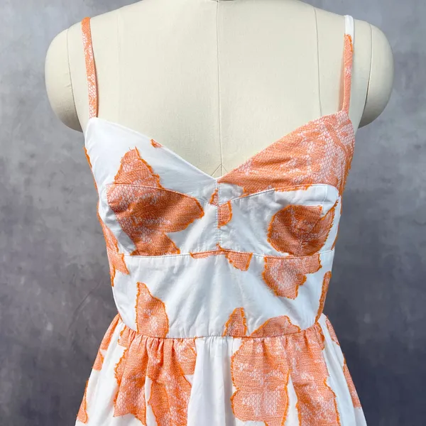 Hutch Womens Floral Fit Flare Dress Size 8 Sweetheart Garden Party Coquette - Image 4