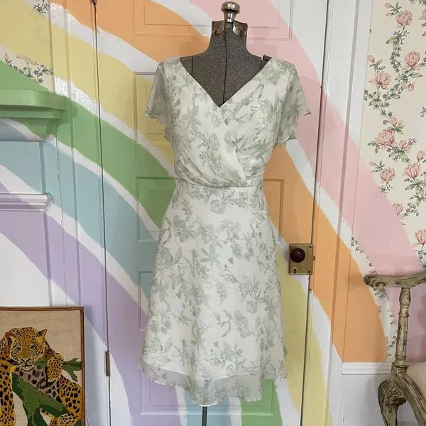 AW BRIDAL Verdant Wilds 05 Floral Megan Bridesmaid Formal Event Dress Sz 18 🧡🎀 - Image 4