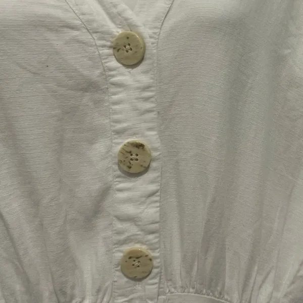 Zara TRF Casual Button Down Midi Maxi Shirt Dress SZ S NWT Resort Wear Vacation - Image 3
