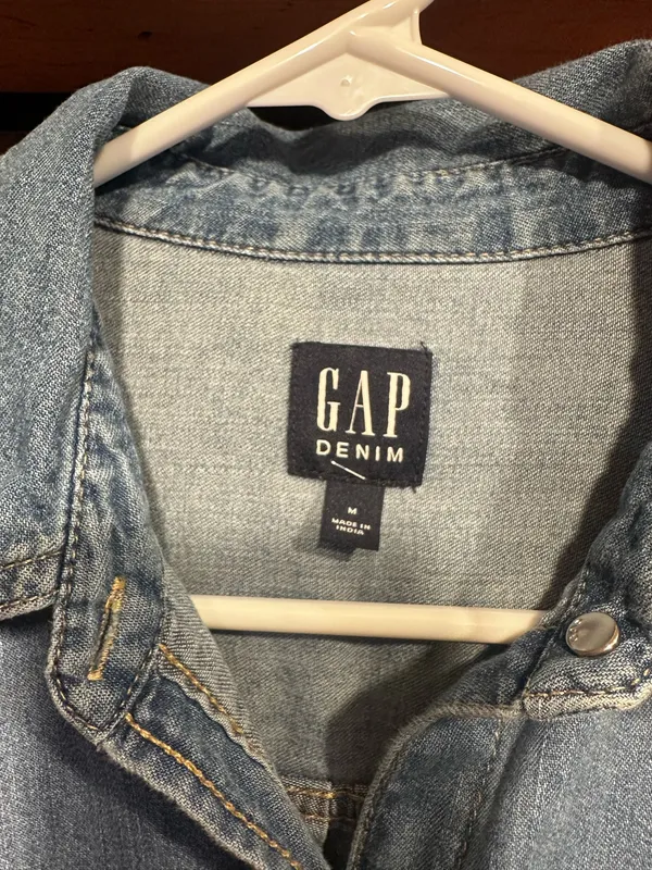 Gap Denim Dress - Image 4