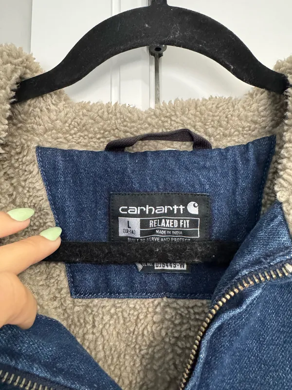Women’s Carhartt Fleece Jacket Cedar Sherpa - Image 2