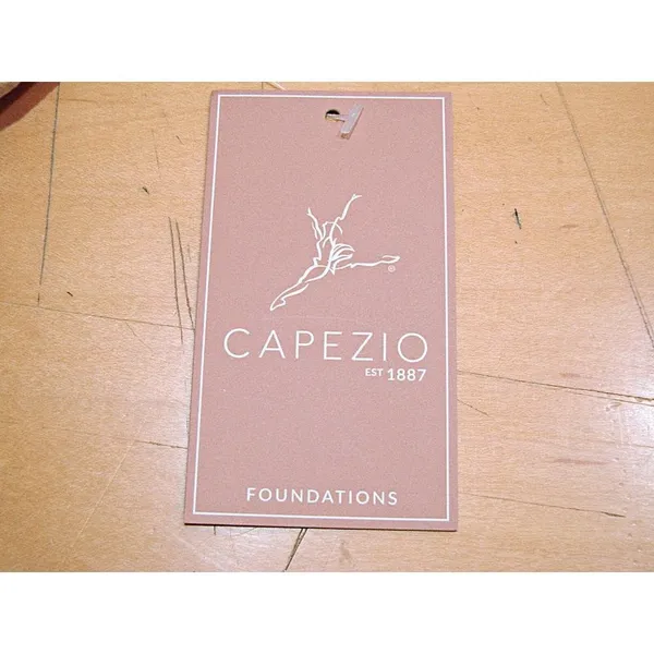 Capezio Womens Nude With Clear Camisole Adjustable Straps Leotard Bodysuit Sz M - Image 3