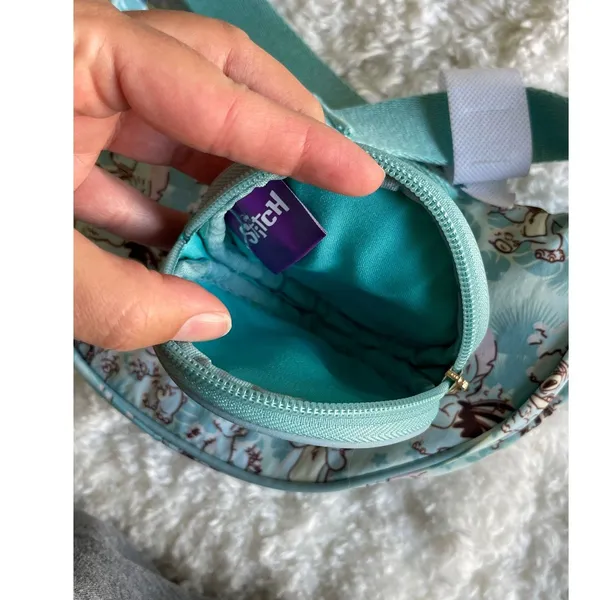 Bioworld Lilo & Stitch Tropical Stitch Purse + Detachable Coin Pouch NEW Disney - Image 8