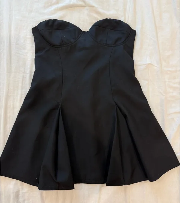 Peppermayo Mini Dress Black - Image 3