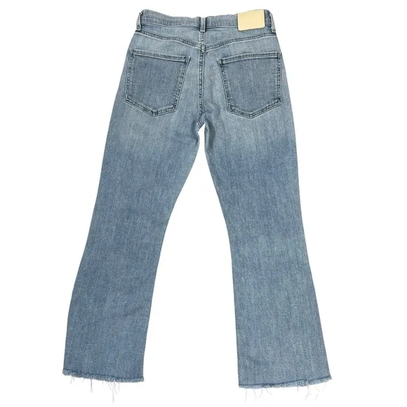 Citizens of Humanity Isola Cropped Boot Jeans 25" Lawless Stretch Raw Hem USA‎ - Image 2