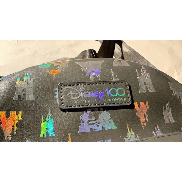 Disney Castle Hologram Mini Backpack NWOT Disney 100 Year Anniversary - Image 5