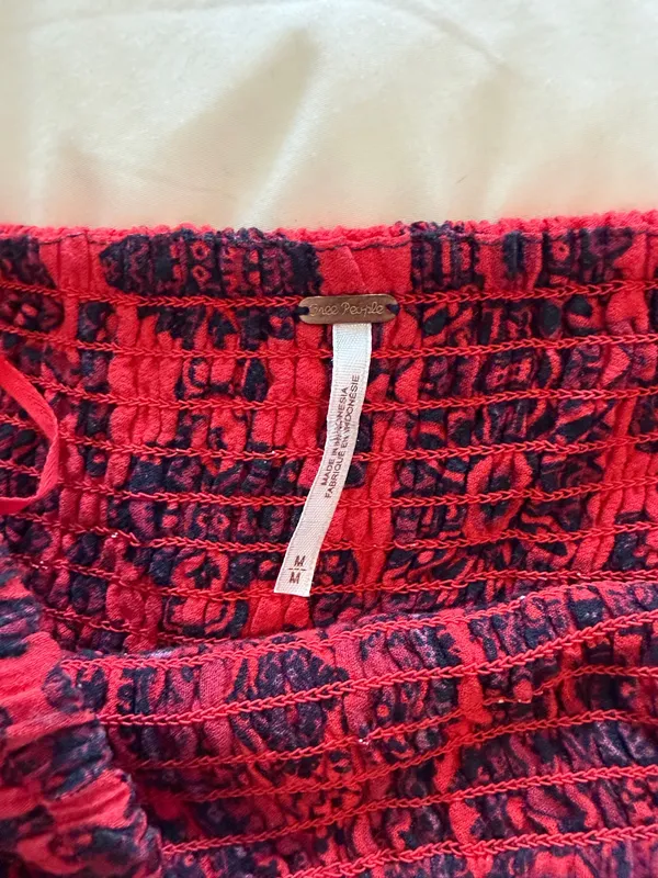 Free People Dress Mini Red - Image 2