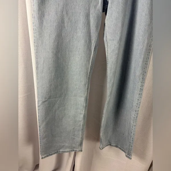 ABERCROMBIE 90s High Rise Relaxed Jeans Clean Girl Wide Leg Plus‎ Size Long Tall - Image 3