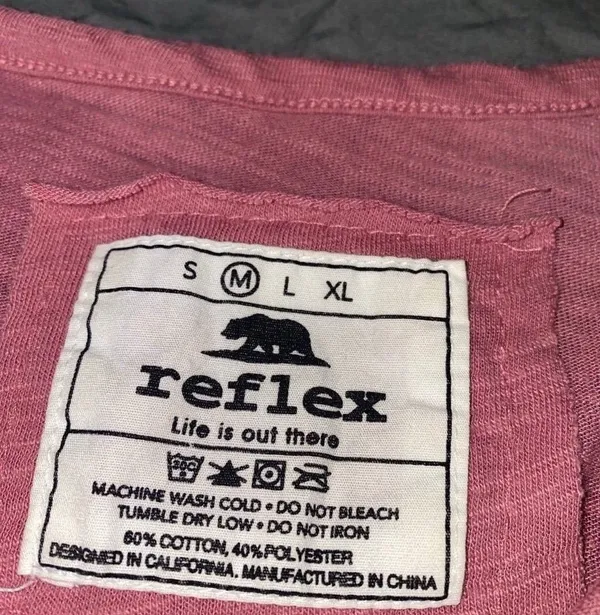California Tshirt Pink Size M - Image 6