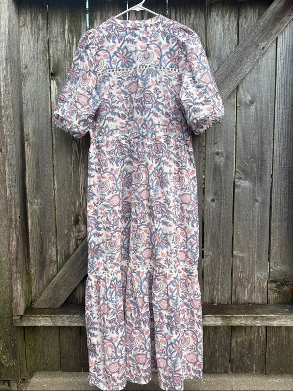 NWT Emerson Fry Love, Tomas Lucy 4 Floral Button Front Dress Large Retail $188 - Image 13