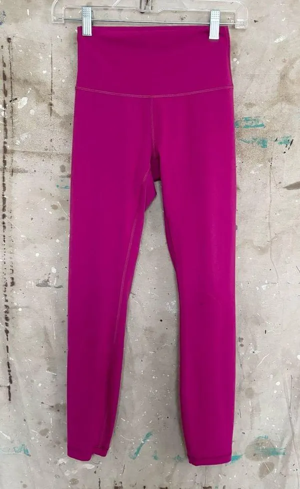 Lululemon Wunder Train High-Rise Tight 25" Leggings, Ripened Raspberry - Image 2