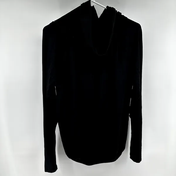 Lululemon Healthy Heart Pullover Hoodie Thumbholes Rulu Sweat-Wicking Black 10 - Image 4