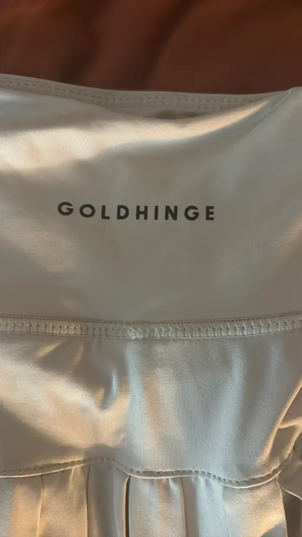 Gold Hinge Hinge Tennis Skirt - Image 6